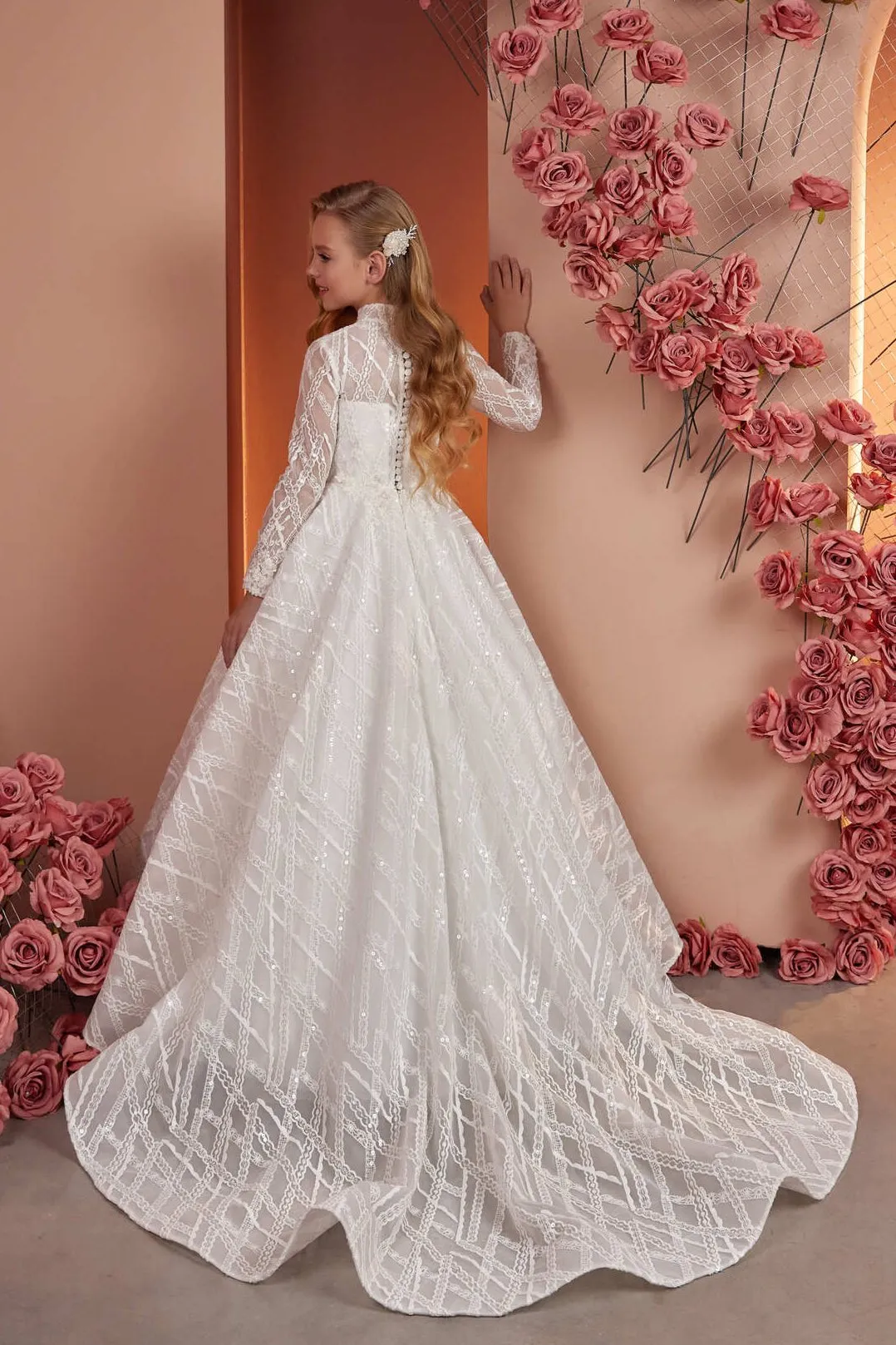 Enchanted Floral Elegance Dress