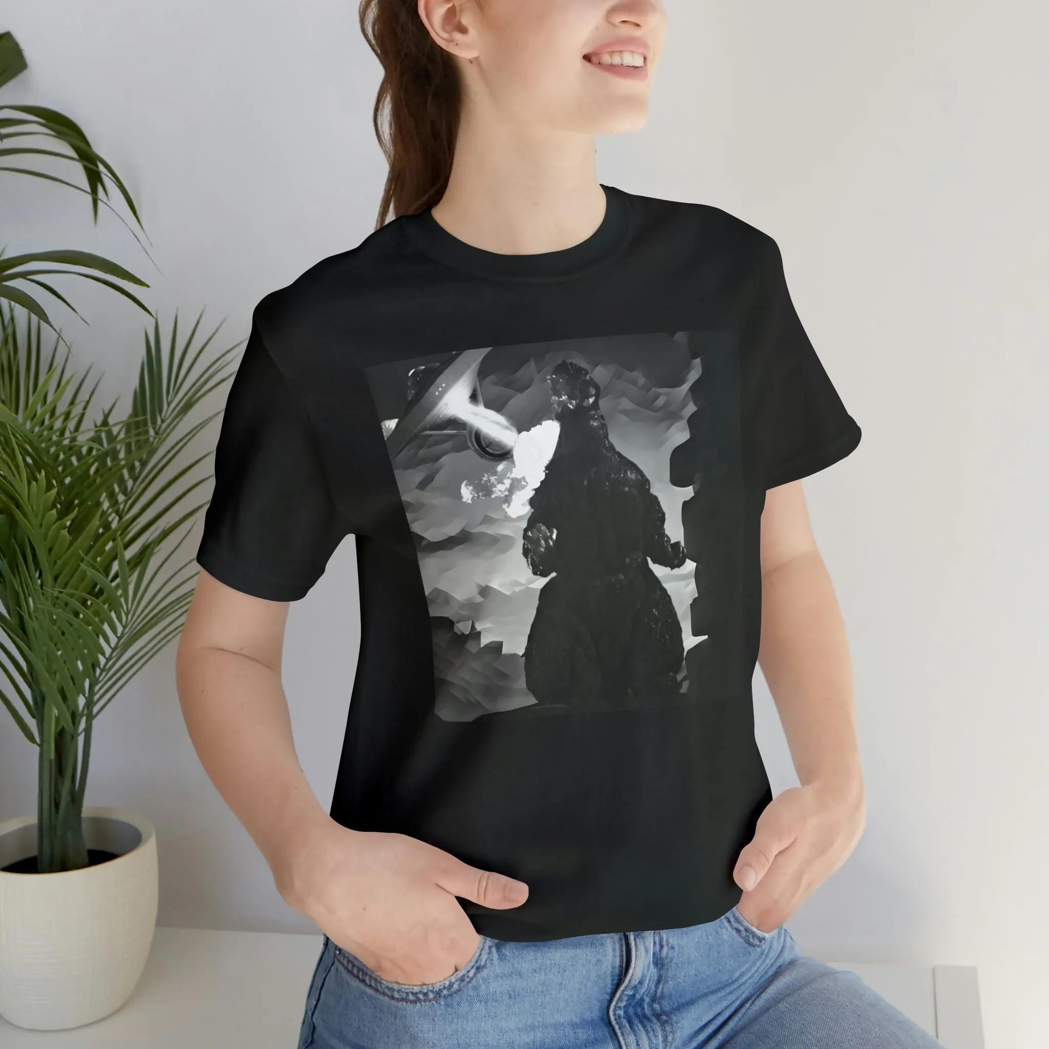 Enterprise vs Godzilla Short Sleeve Tee