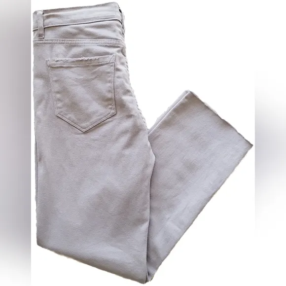 EUC Kensie Vintage Luxe Women's Slim Raw Hem Jeans - Lilac/Purple - Size 6 (28)