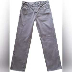EUC Kensie Vintage Luxe Women's Slim Raw Hem Jeans - Lilac/Purple - Size 6 (28)