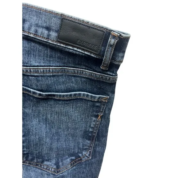 Express NWT Skyscraper High Rise Dark Wash Jeans