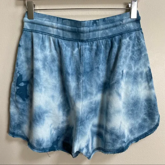 Faherty Majolica Blue Go Easy Tie Dye Shorts