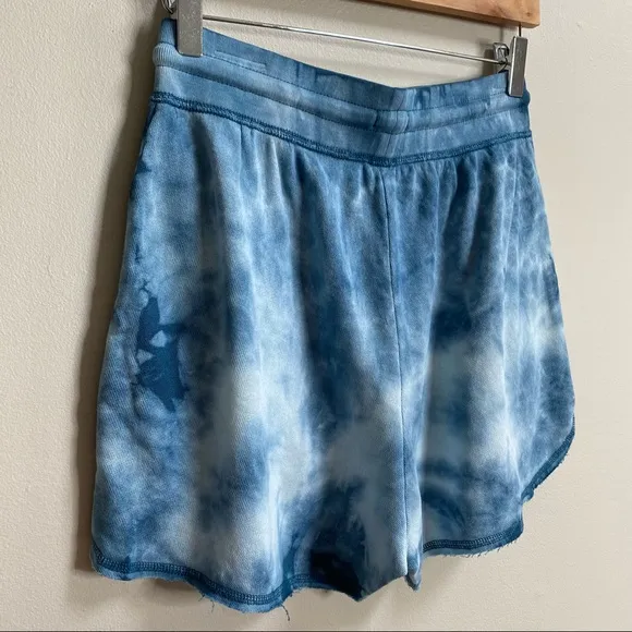 Faherty Majolica Blue Go Easy Tie Dye Shorts