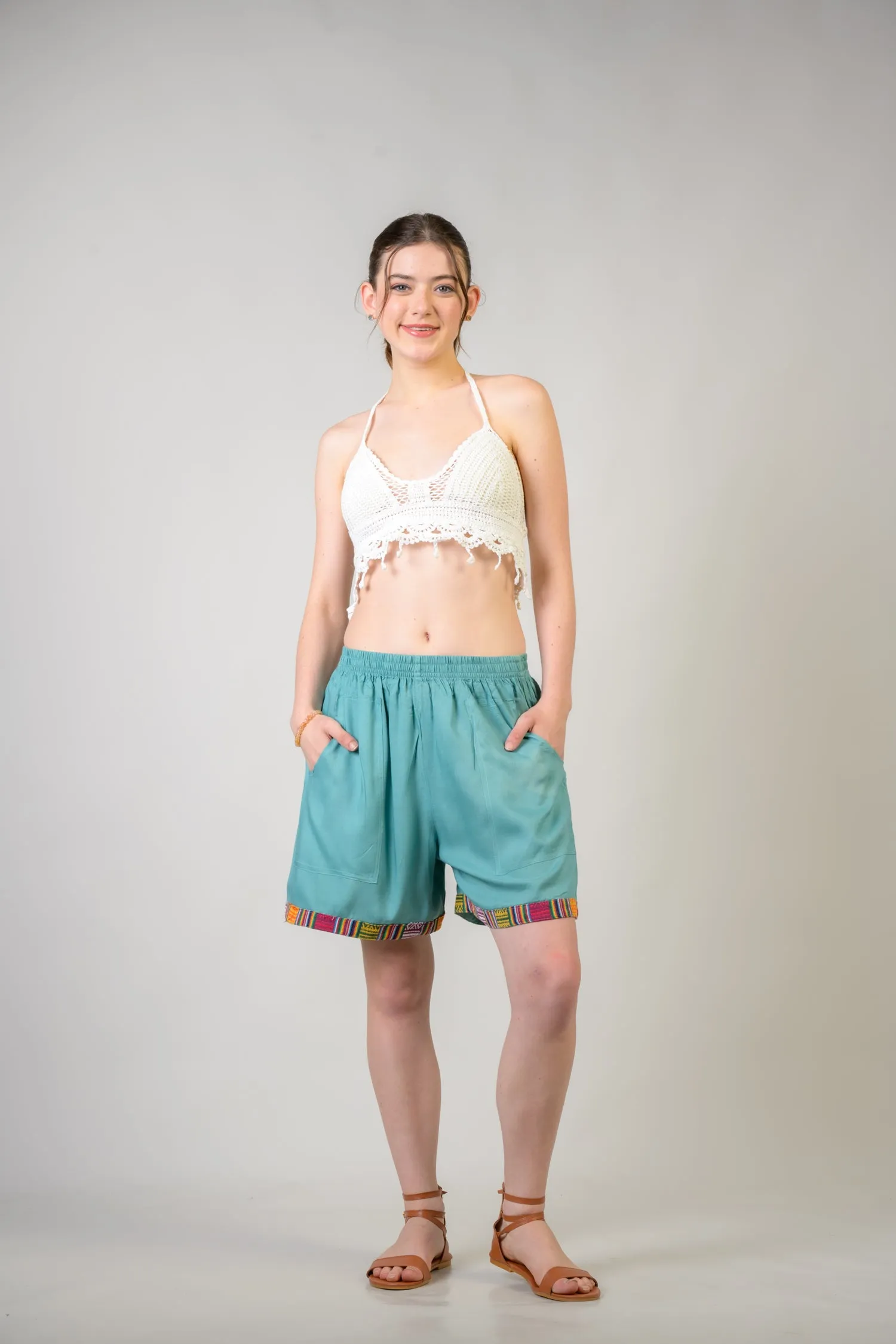 Fine Print Shorts
