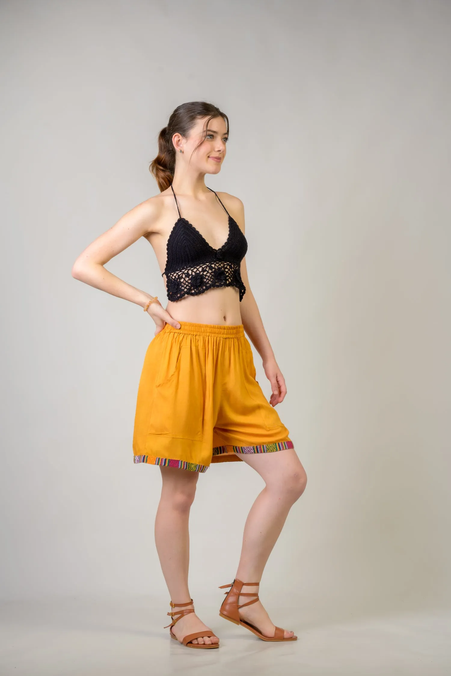 Fine Print Shorts