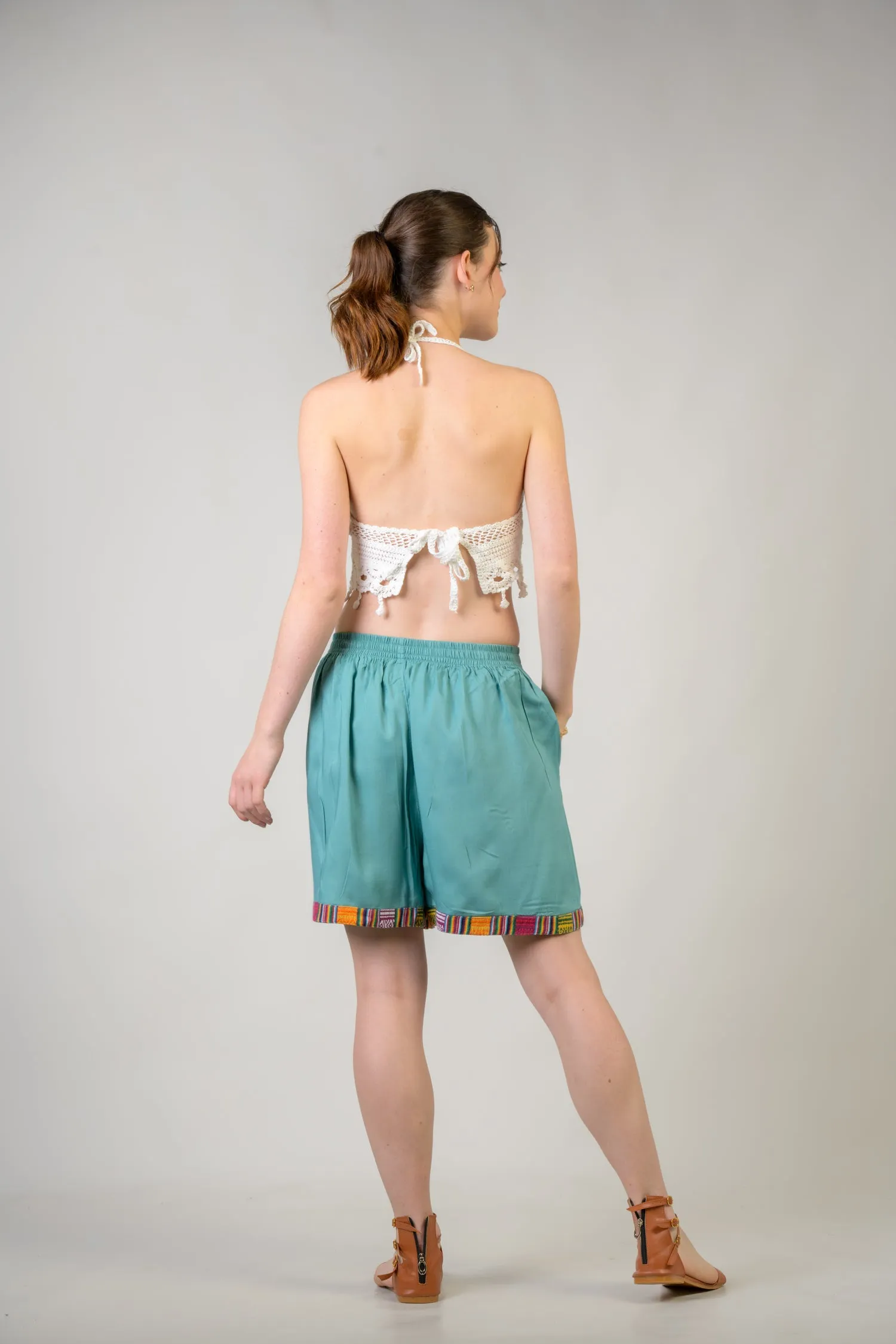 Fine Print Shorts
