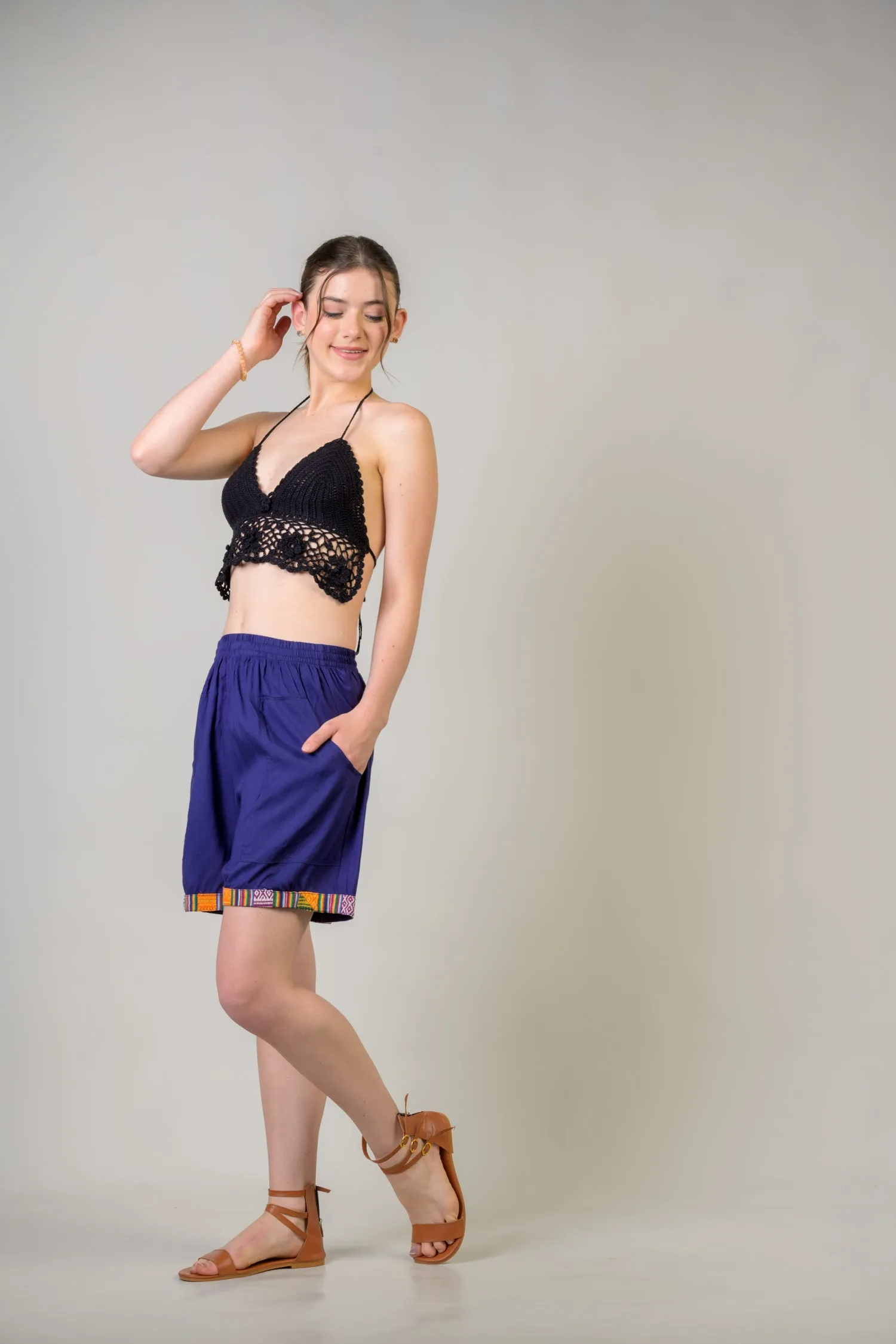 Fine Print Shorts