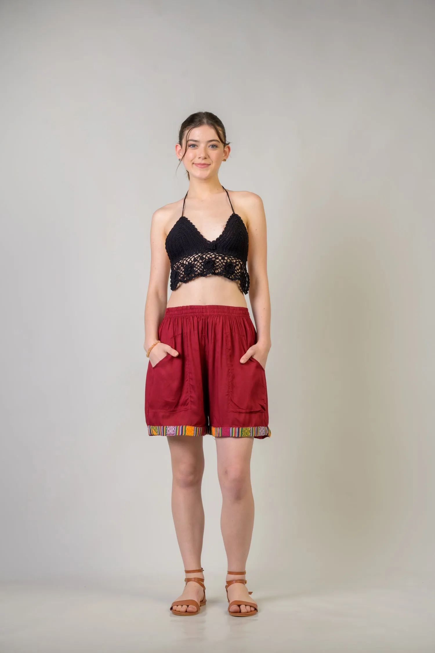 Fine Print Shorts