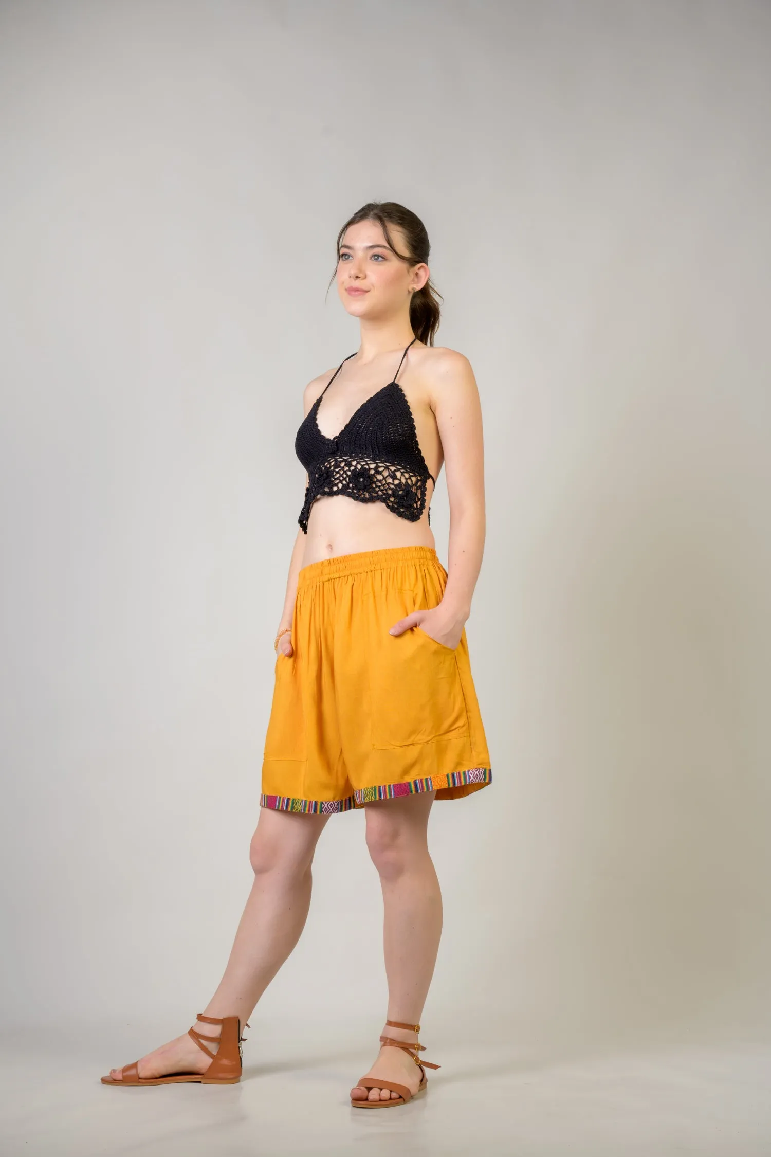 Fine Print Shorts