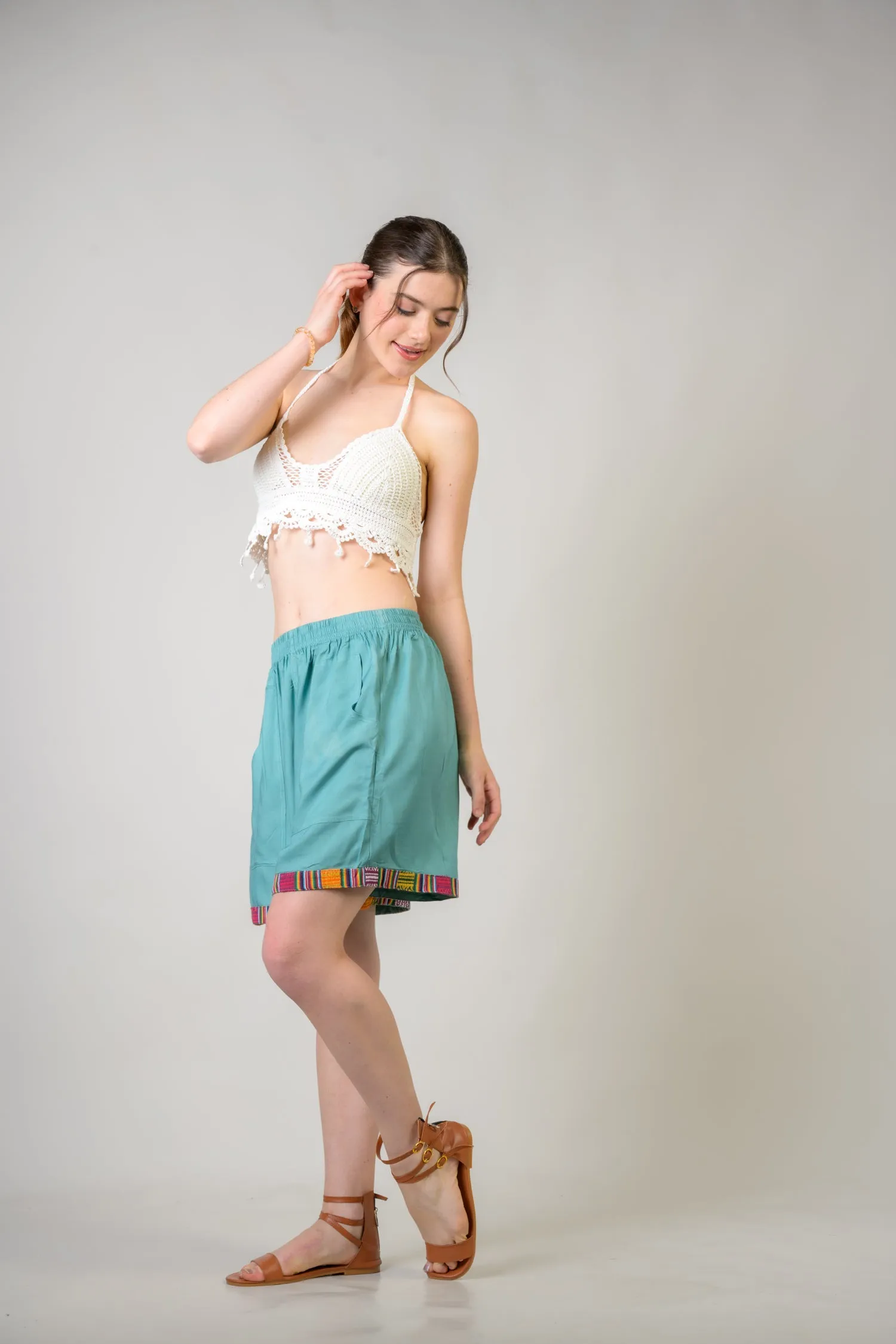 Fine Print Shorts