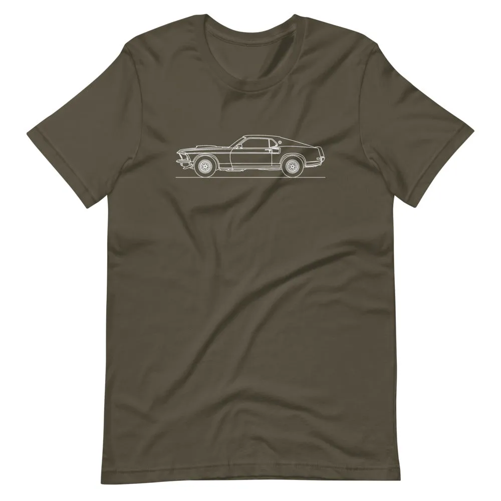 Ford Mustang Boss 429 Outline T-shirt