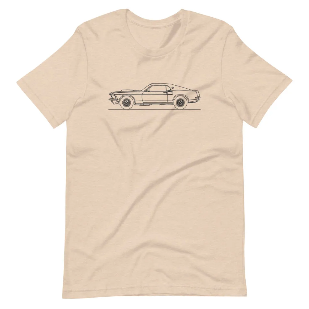 Ford Mustang Boss 429 Outline T-shirt