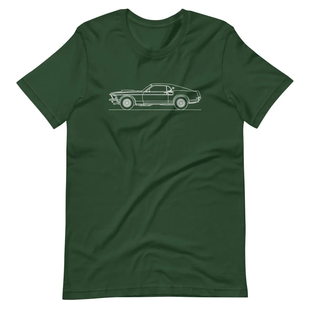Ford Mustang Boss 429 Outline T-shirt