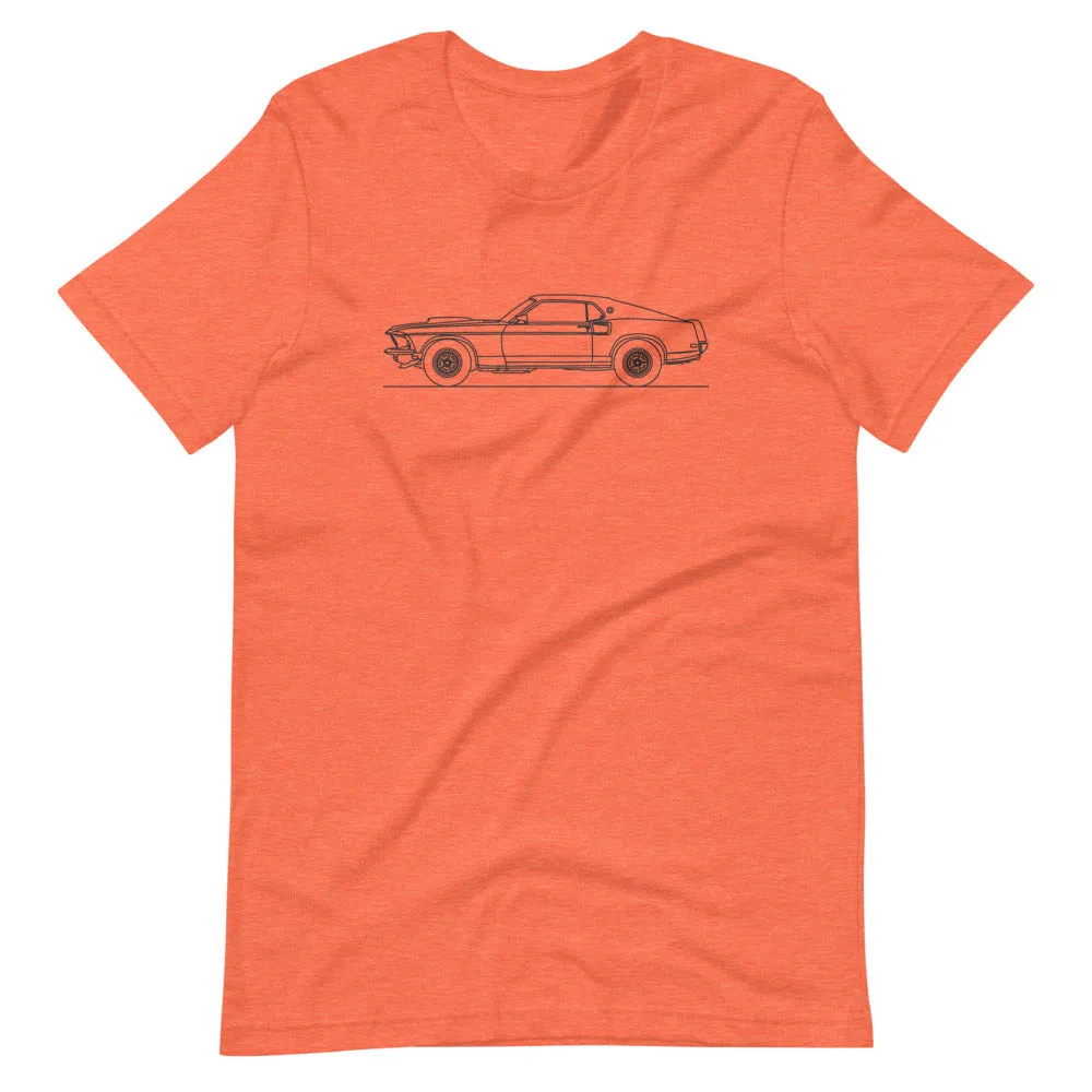 Ford Mustang Boss 429 Outline T-shirt