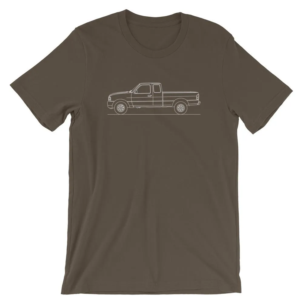 Ford Ranger 3rd Gen silhouette t-shirt