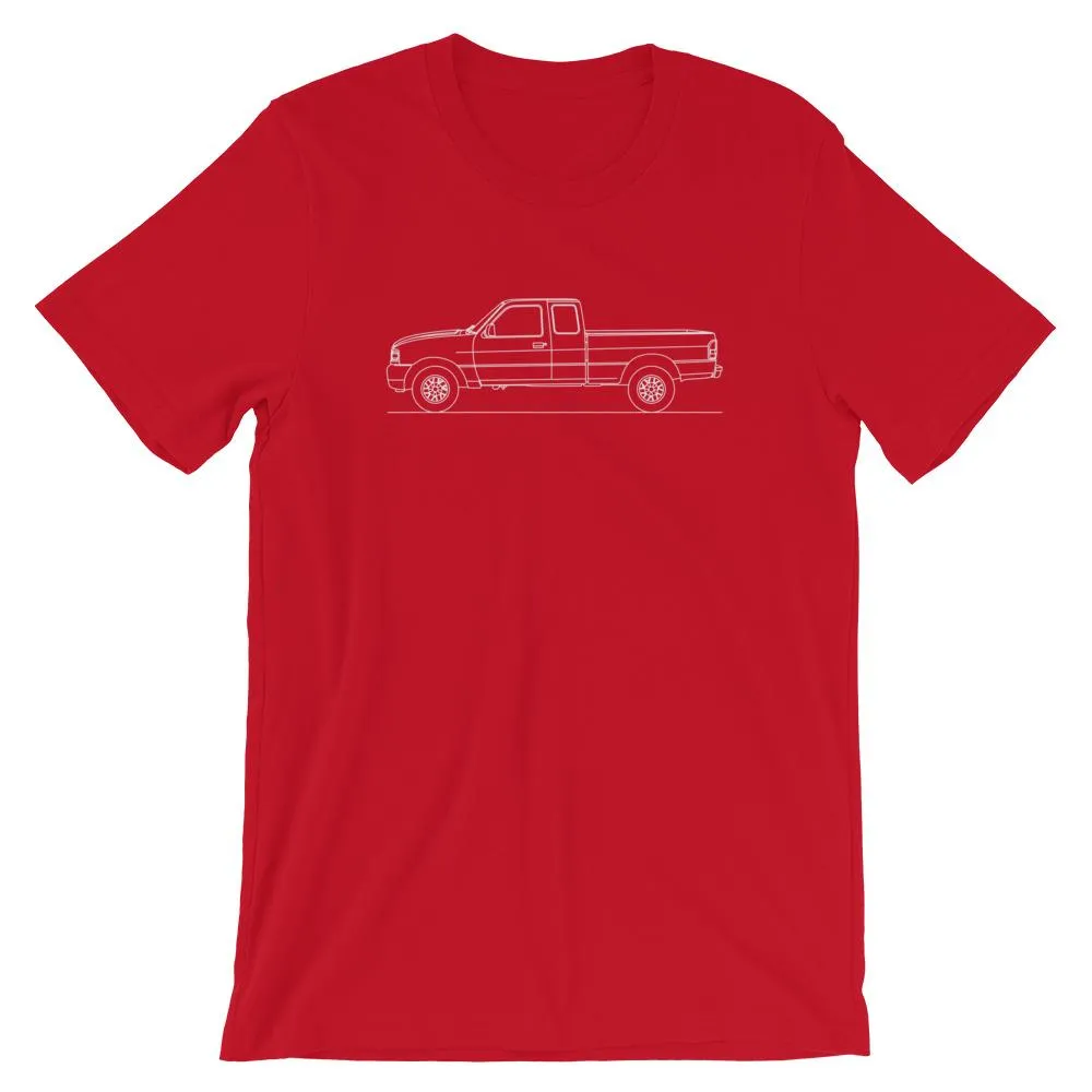Ford Ranger 3rd Gen silhouette t-shirt