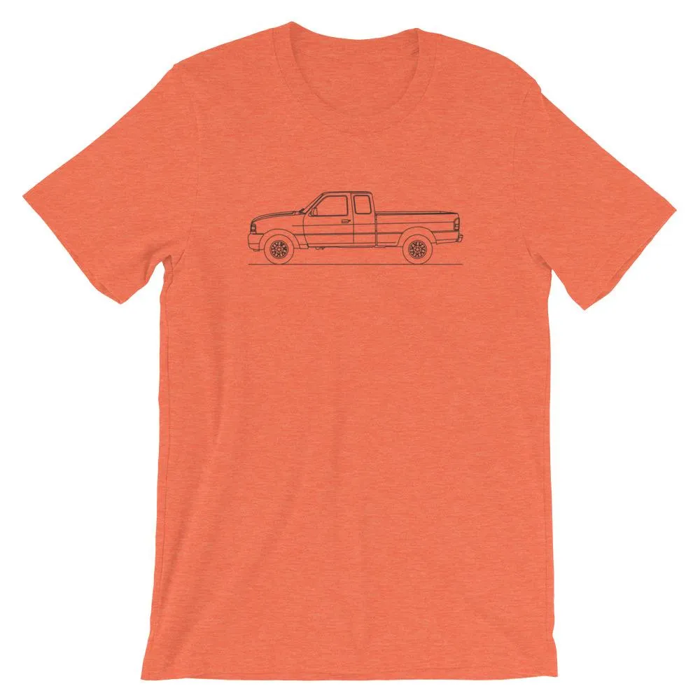 Ford Ranger 3rd Gen silhouette t-shirt