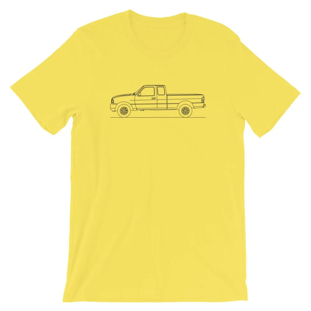 Ford Ranger 3rd Gen silhouette t-shirt