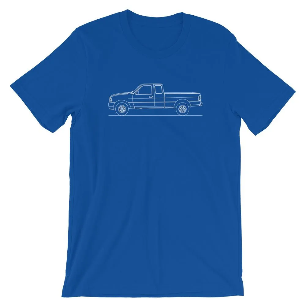 Ford Ranger 3rd Gen silhouette t-shirt