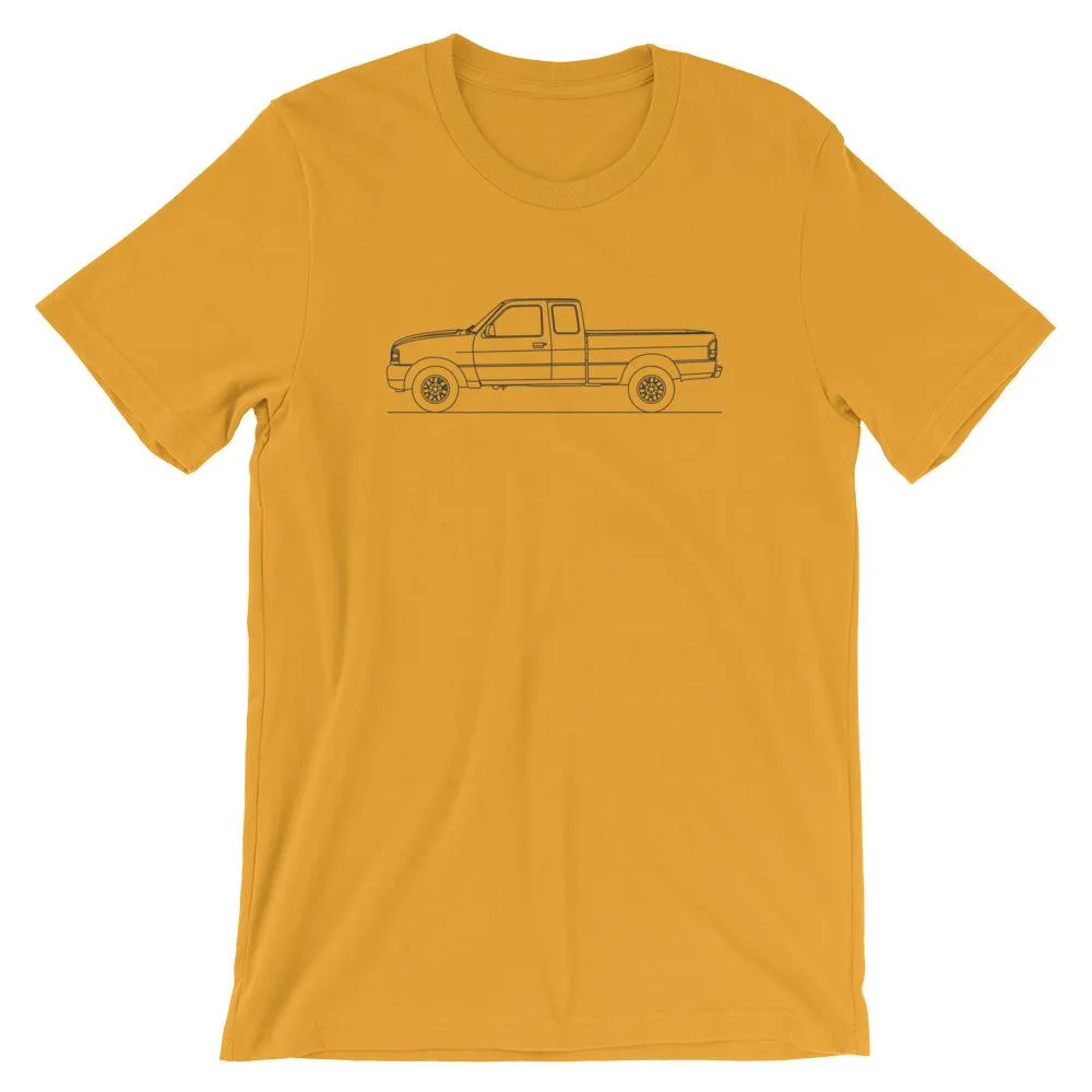Ford Ranger 3rd Gen silhouette t-shirt