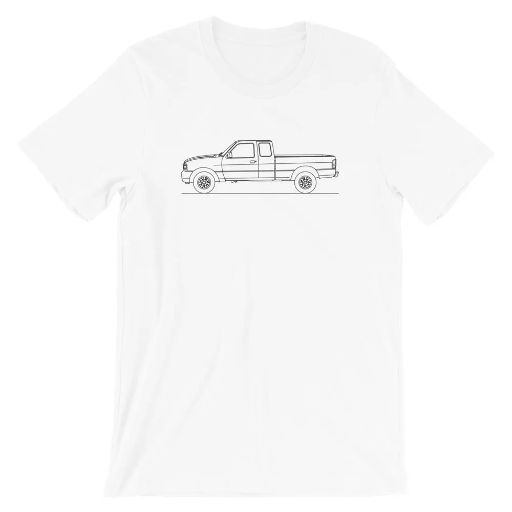 Ford Ranger 3rd Gen silhouette t-shirt