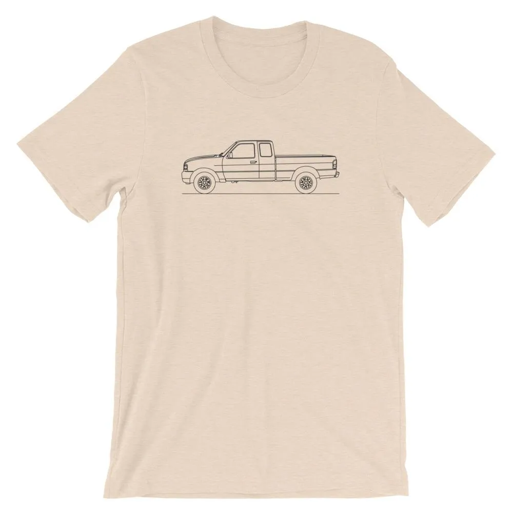 Ford Ranger 3rd Gen silhouette t-shirt