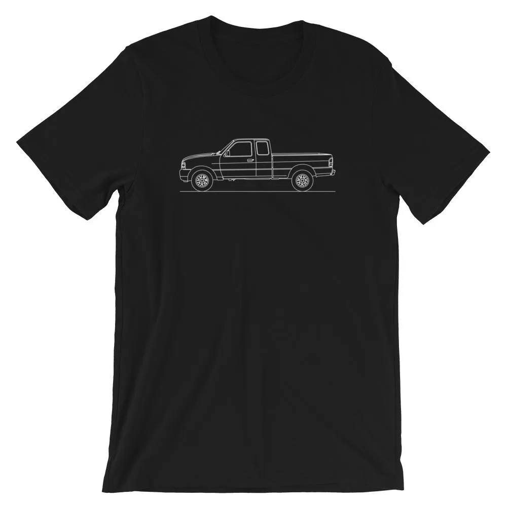 Ford Ranger 3rd Gen silhouette t-shirt