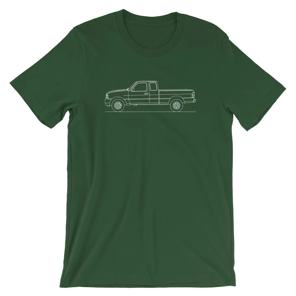 Ford Ranger 3rd Gen silhouette t-shirt