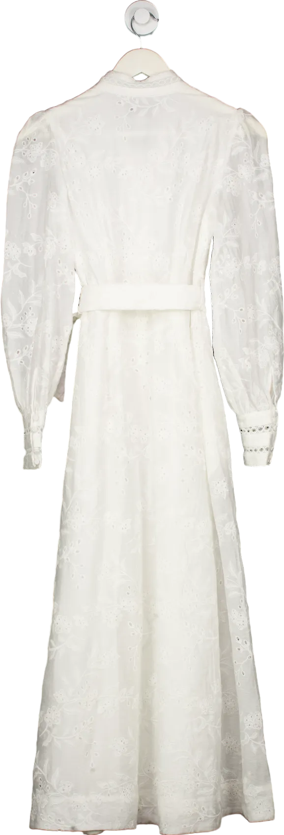 Forever New Porcelain Autumn Embroidered Midi Dress UK 6