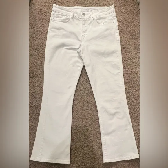 FRAME Le Crop Mini Boot Jeans Sz 30