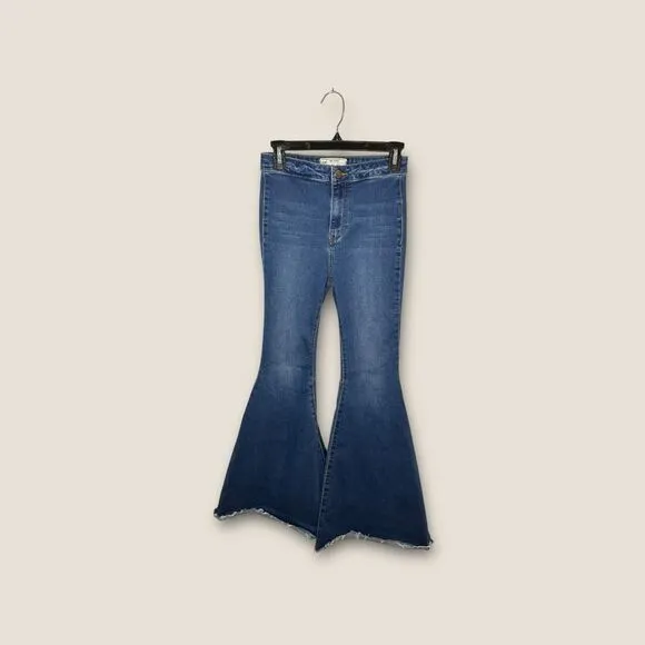 Free People Just Float On Flare Jeans Size 25