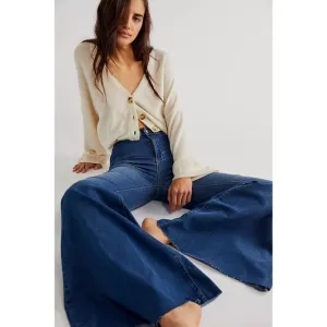 Free People Just Float On Flare Jeans Size 25