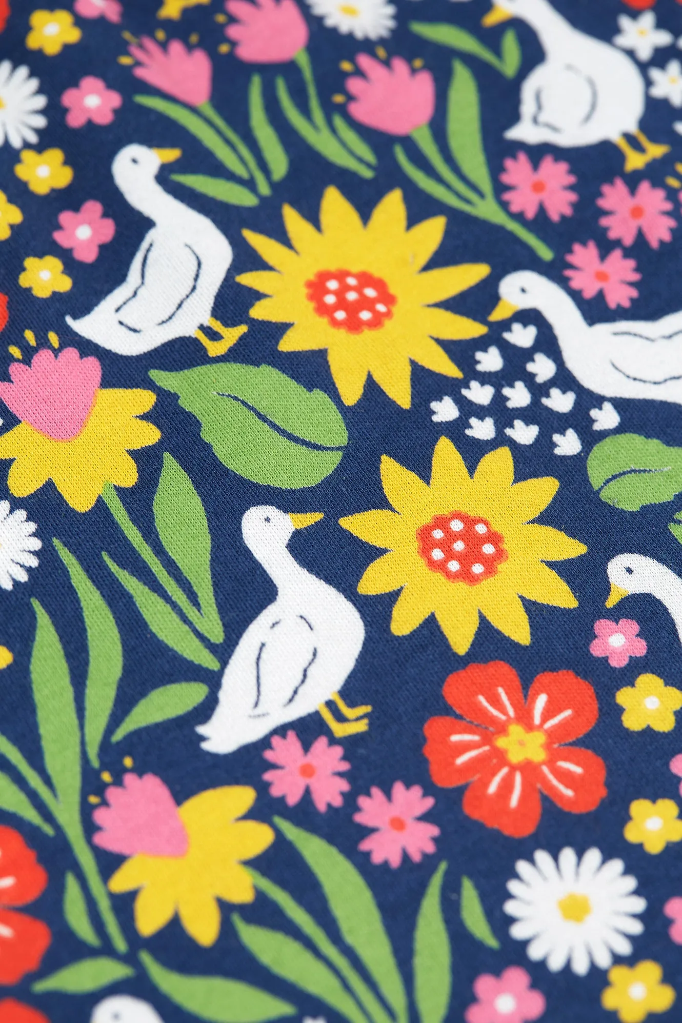 Frugi Little Amelia Dress Pi7bb Springtime Ducks