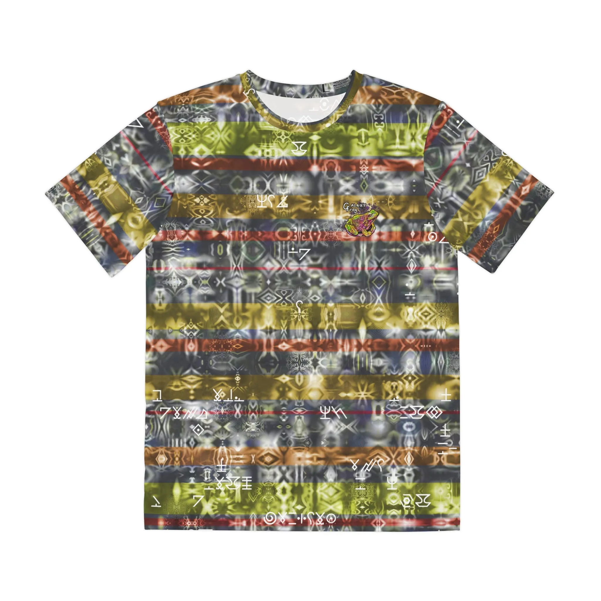 Galaxy Frog Fractal Cymagic cymatics Art Men's Tee (AOP) 0005