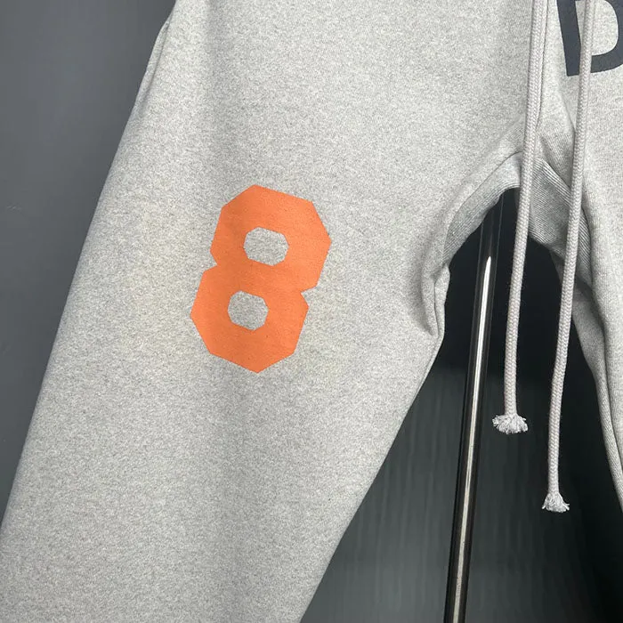 GALLERY DEPT. Grey Deep Logo Cotton Blend Joggers