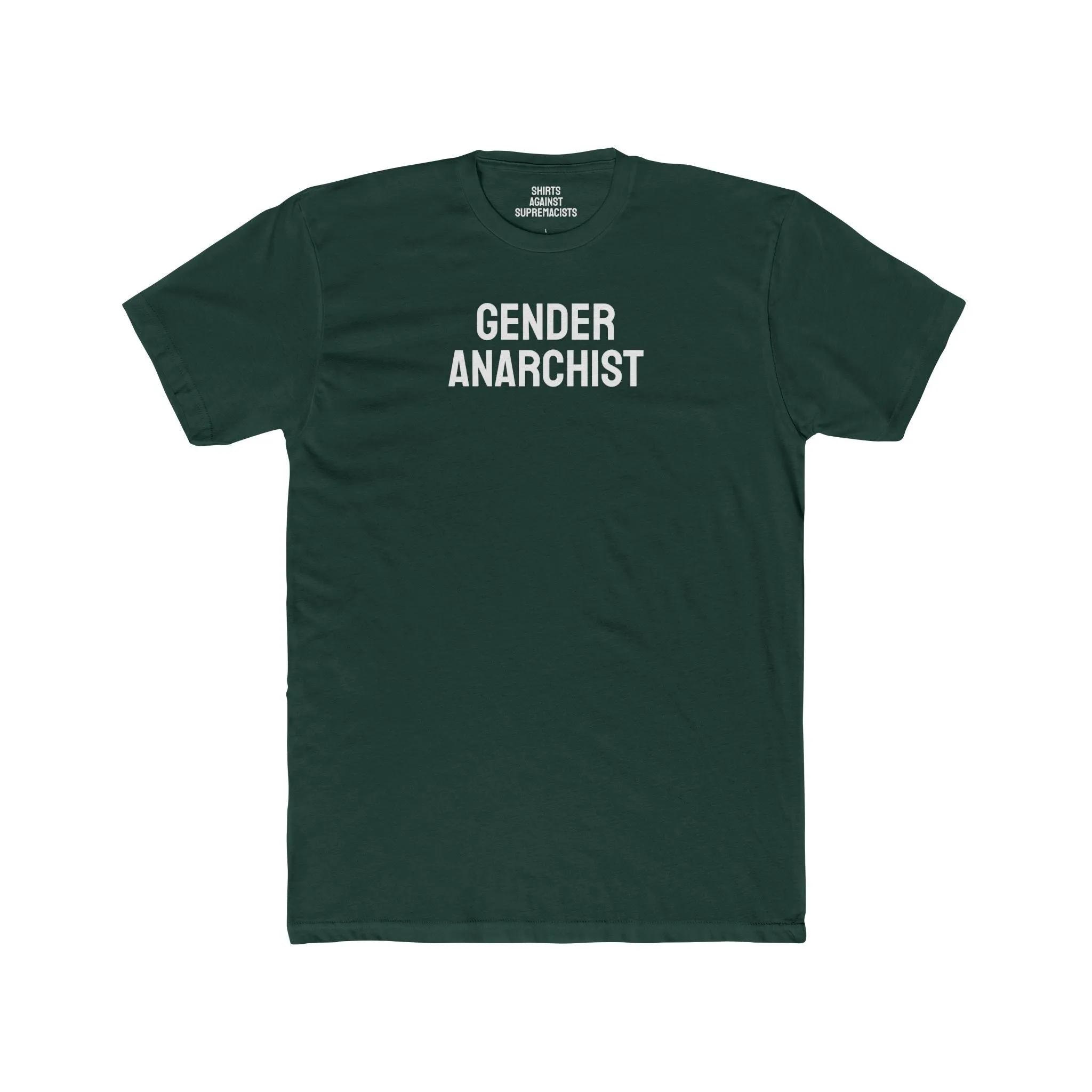 Gender Anarchist - Unisex Cotton Crew Tee