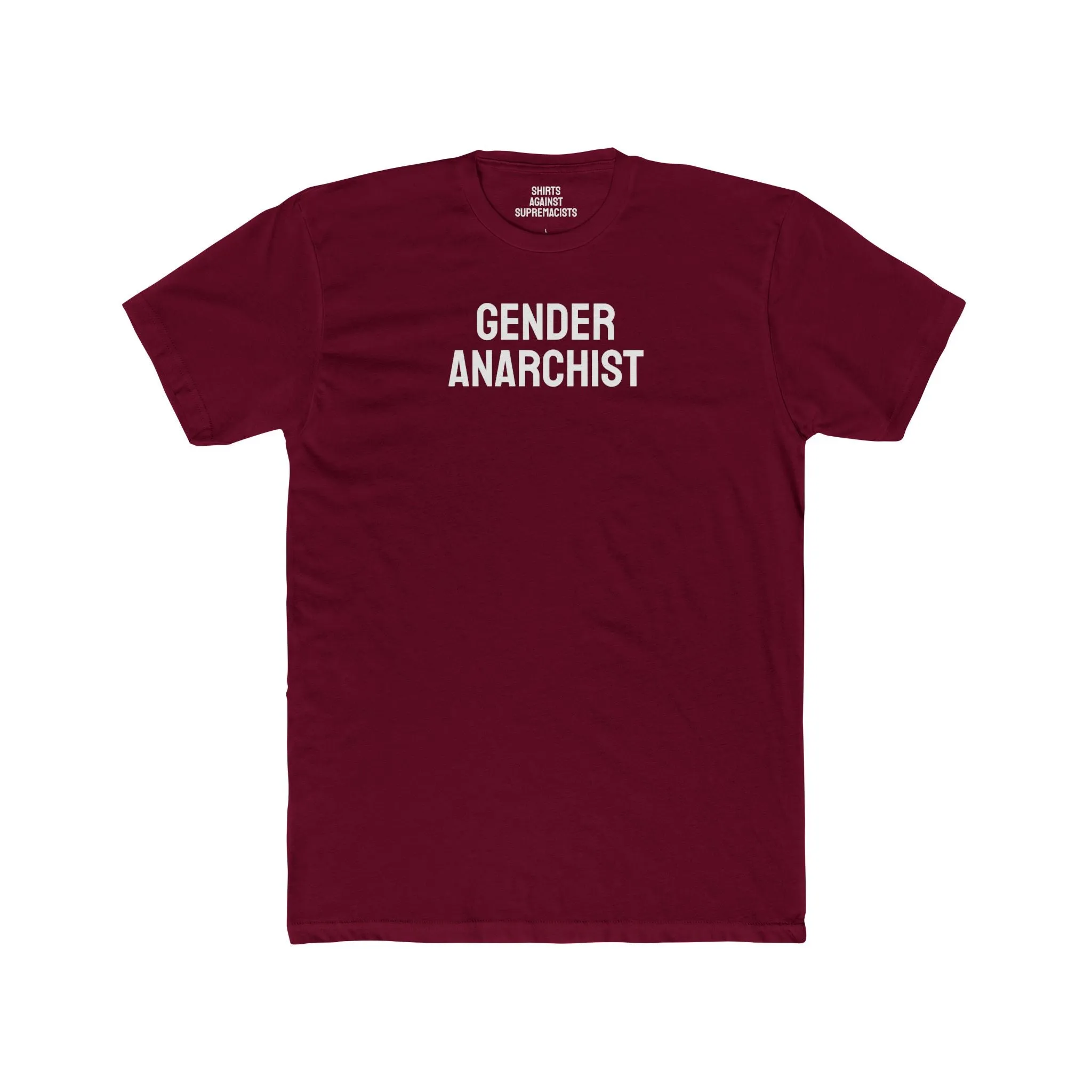 Gender Anarchist - Unisex Cotton Crew Tee