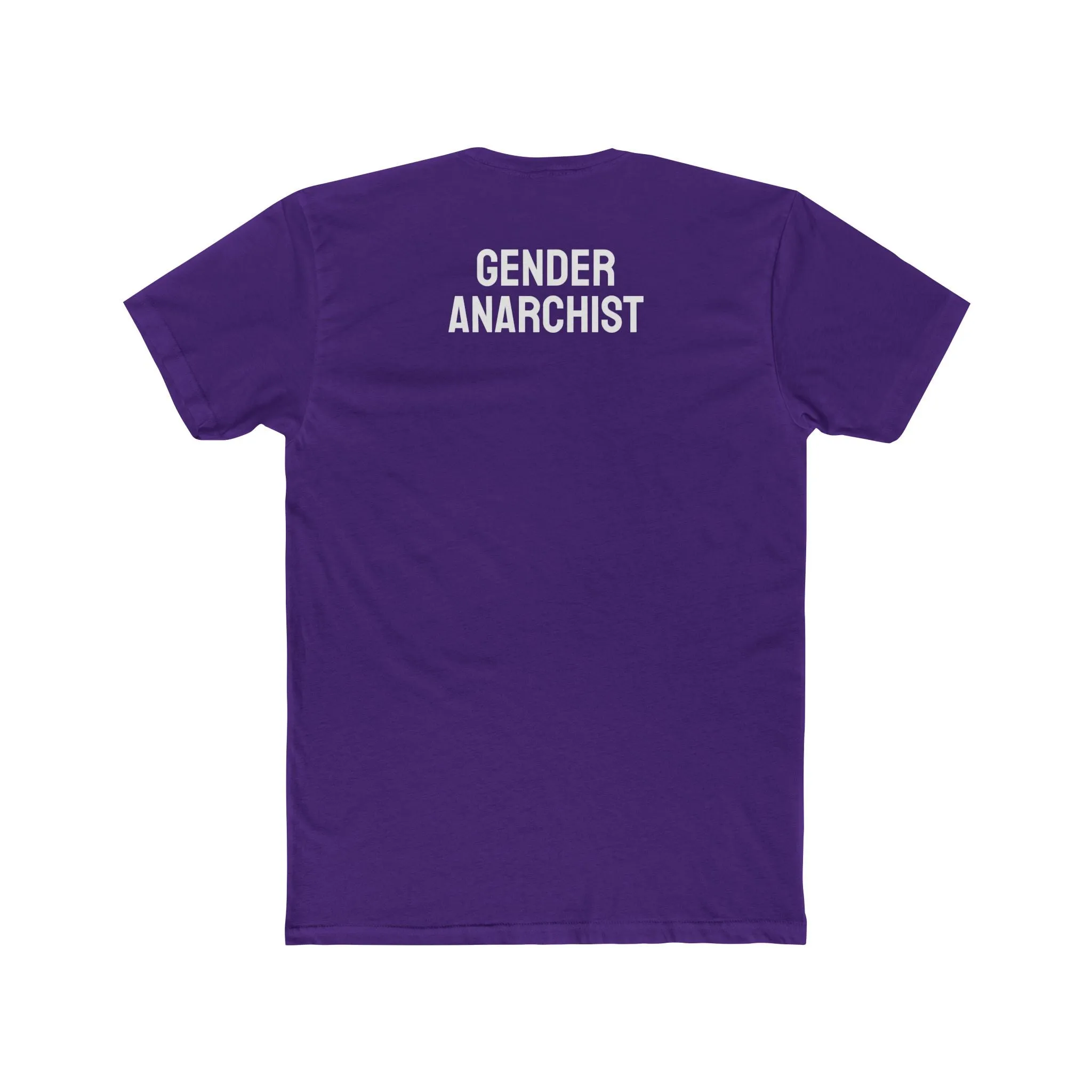 Gender Anarchist - Unisex Cotton Crew Tee