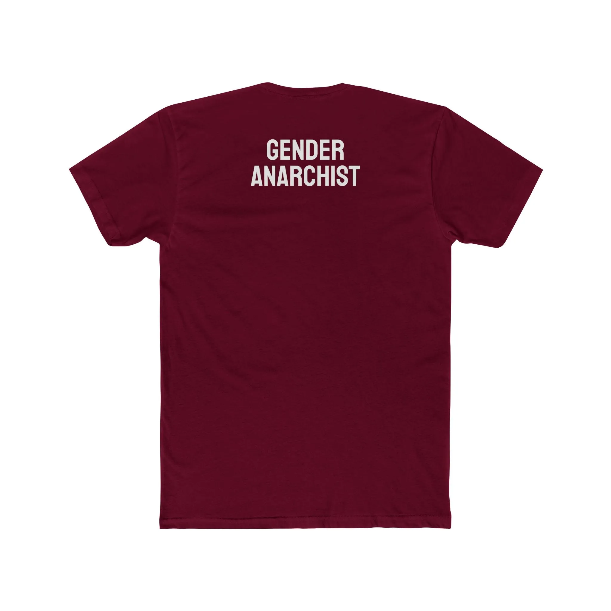 Gender Anarchist - Unisex Cotton Crew Tee