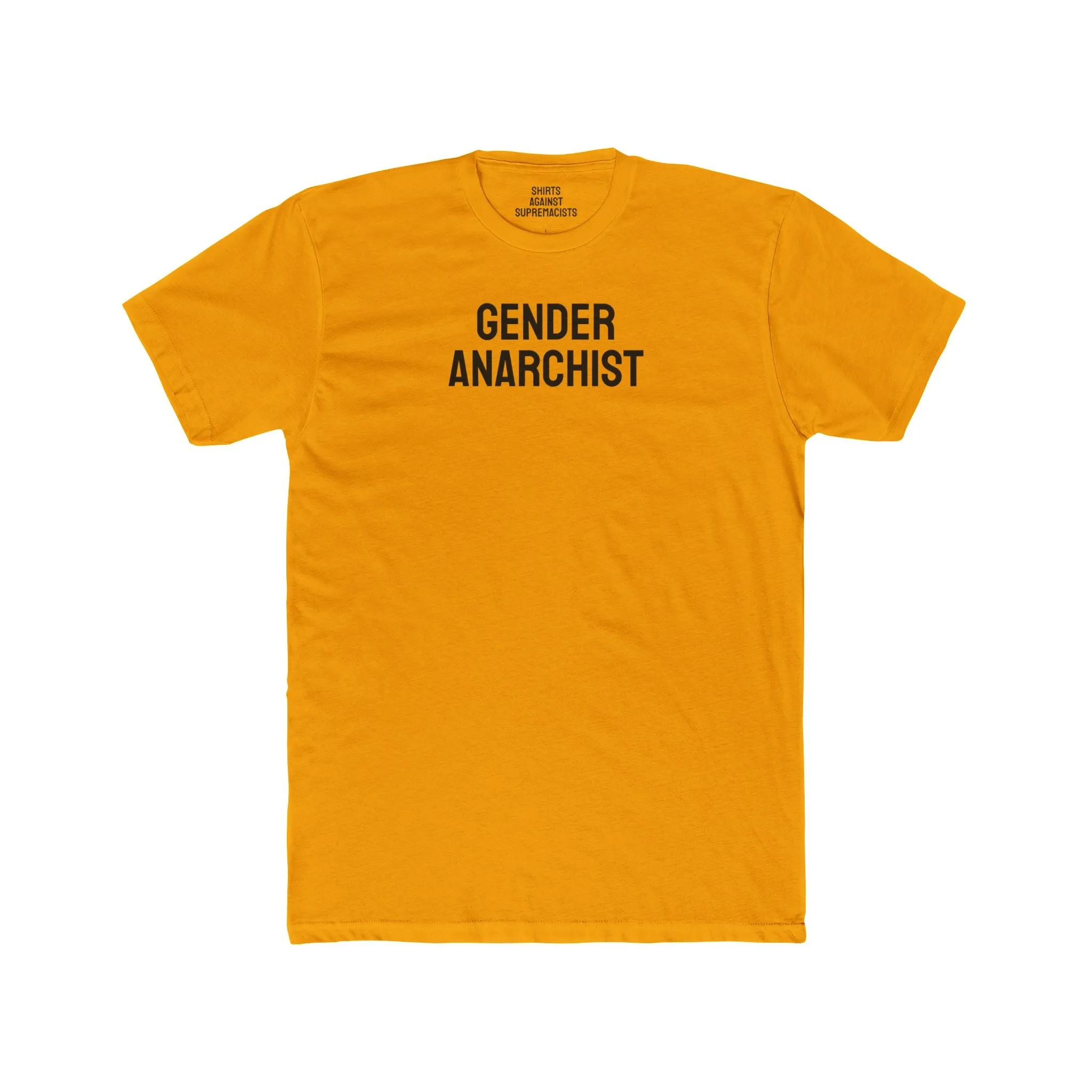 Gender Anarchist - Unisex Cotton Crew Tee