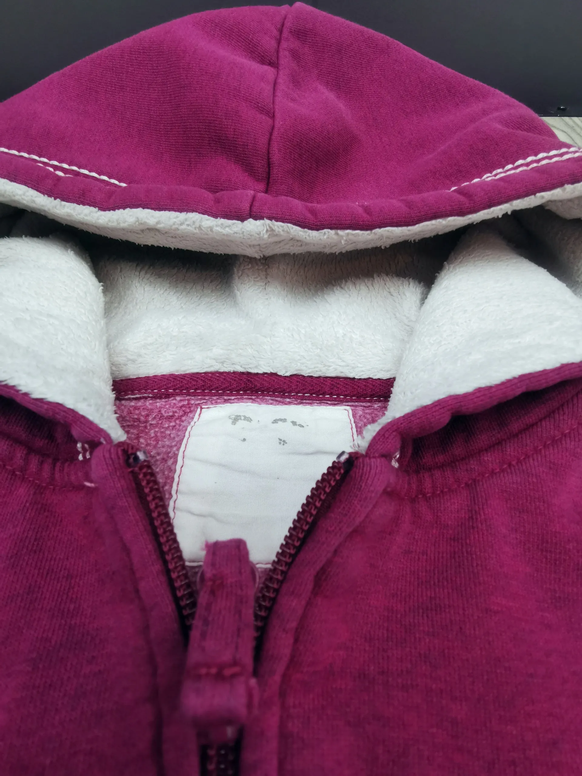 GIRL SIZE LARGE (12/13 YEARS) LEVI's, Zippered Hoodie VGUC B29