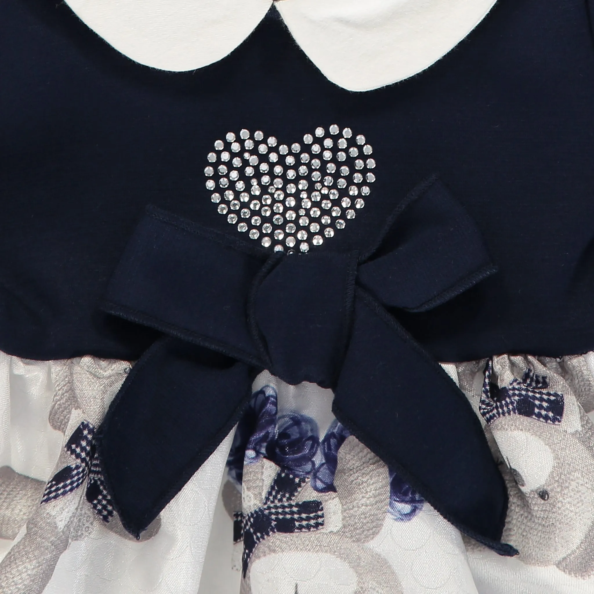 Girls Blue Jersey Dress