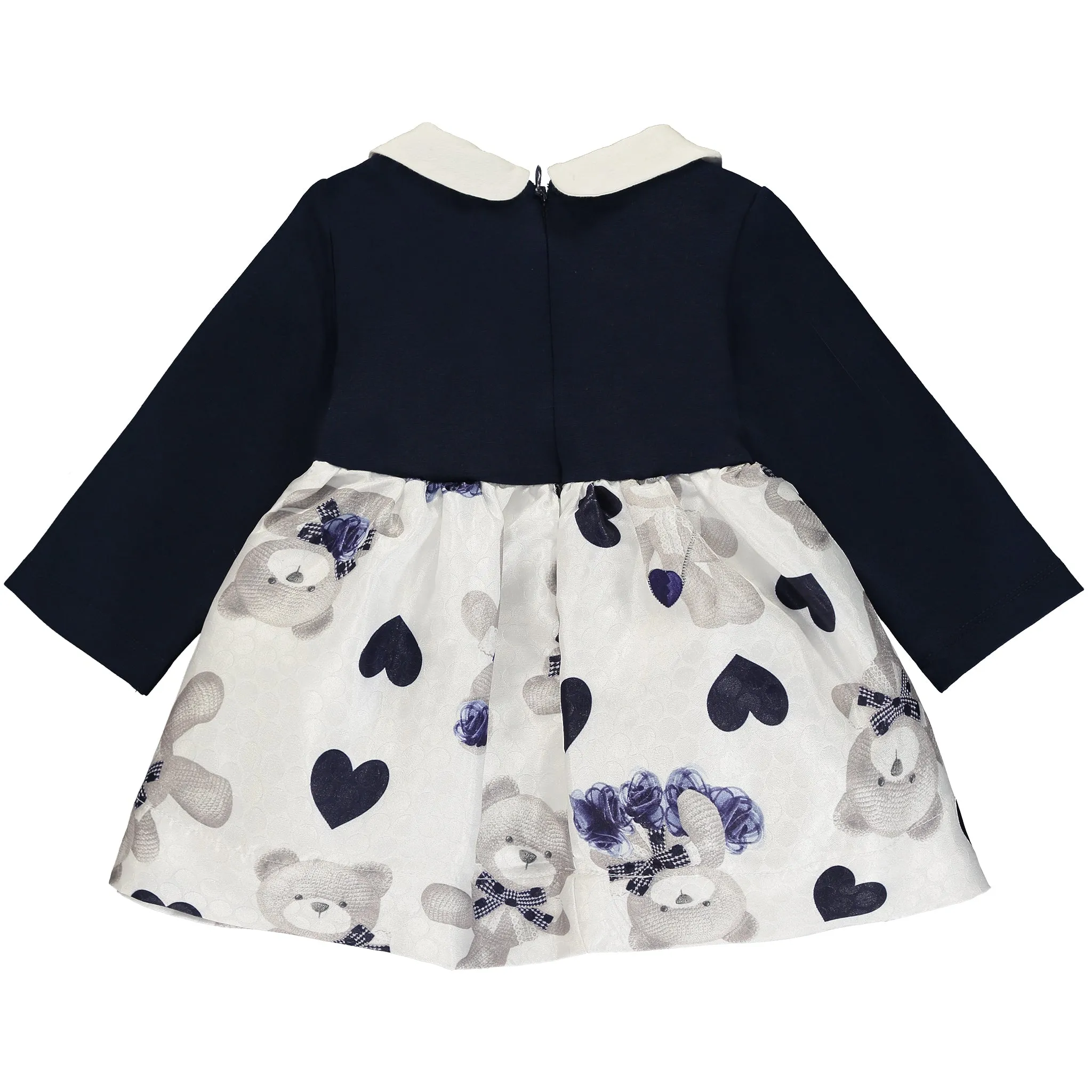 Girls Blue Jersey Dress