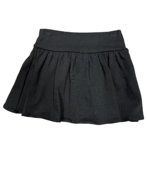 Girls Gathered Skort - Black