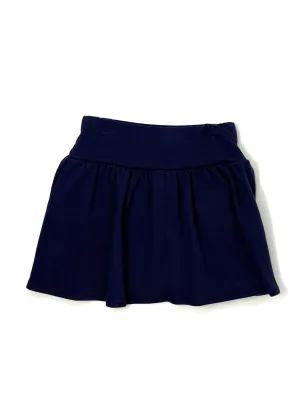 Girls Gathered Skort - Dk. Royal