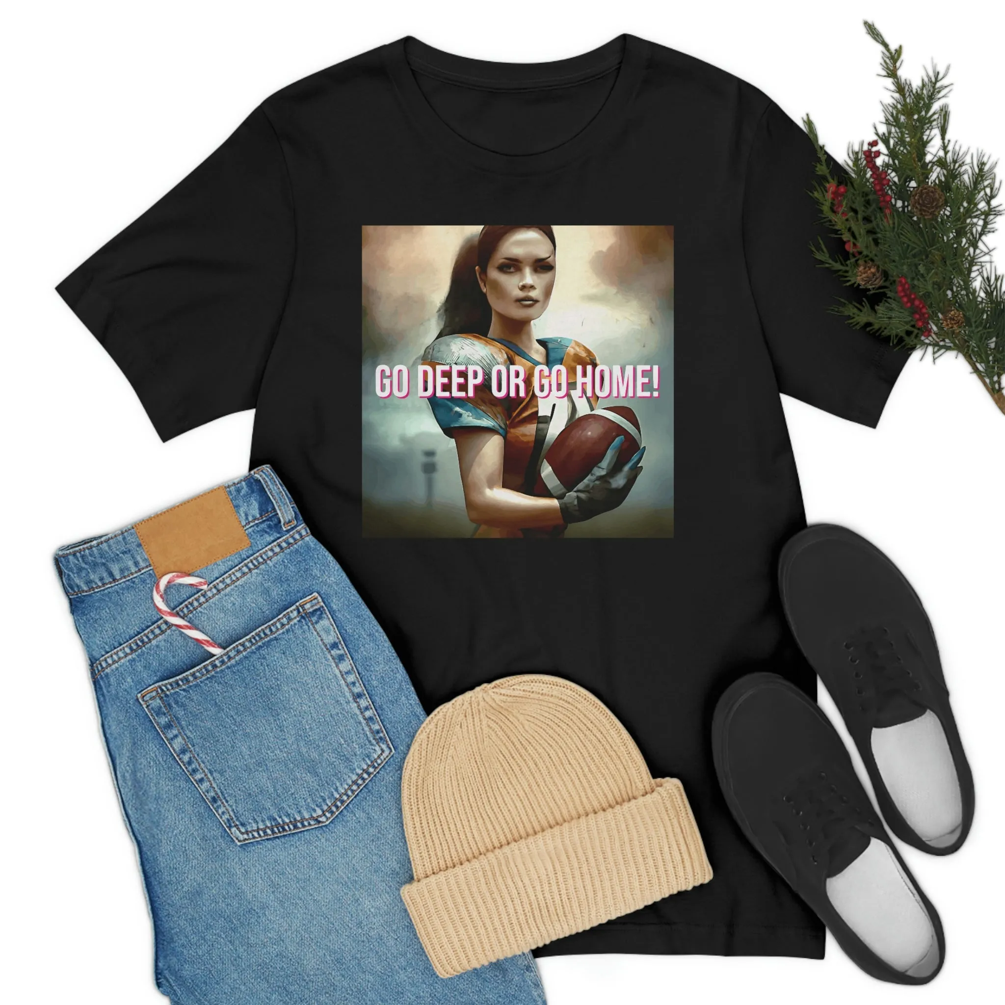 Go Deep or Go Home! Short Sleeve Tee