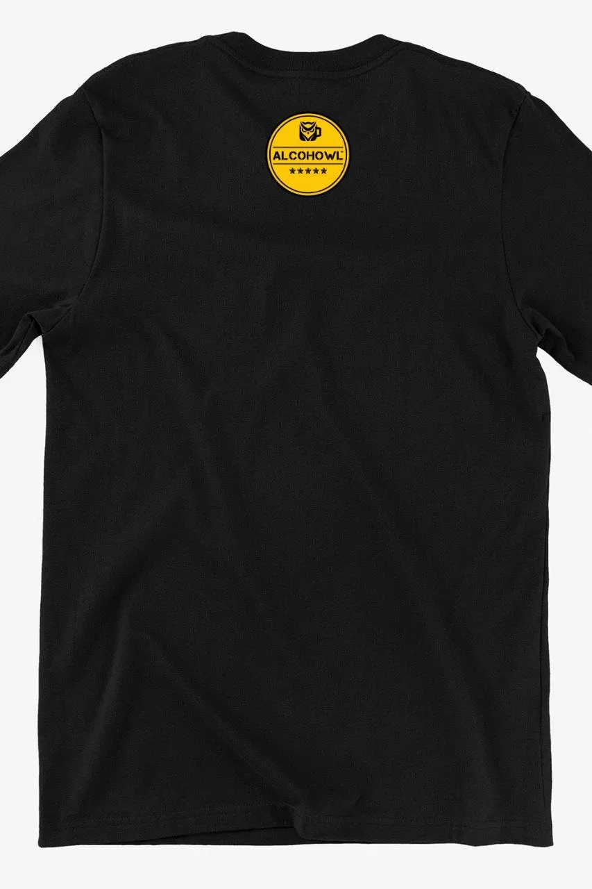 Go Drunk You're Home Black Tshirt