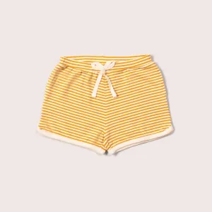 Gold Stripe Organic Shorts