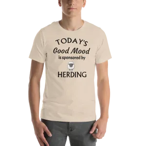 Good Mood by Sheep Herding T-Shirts - Light