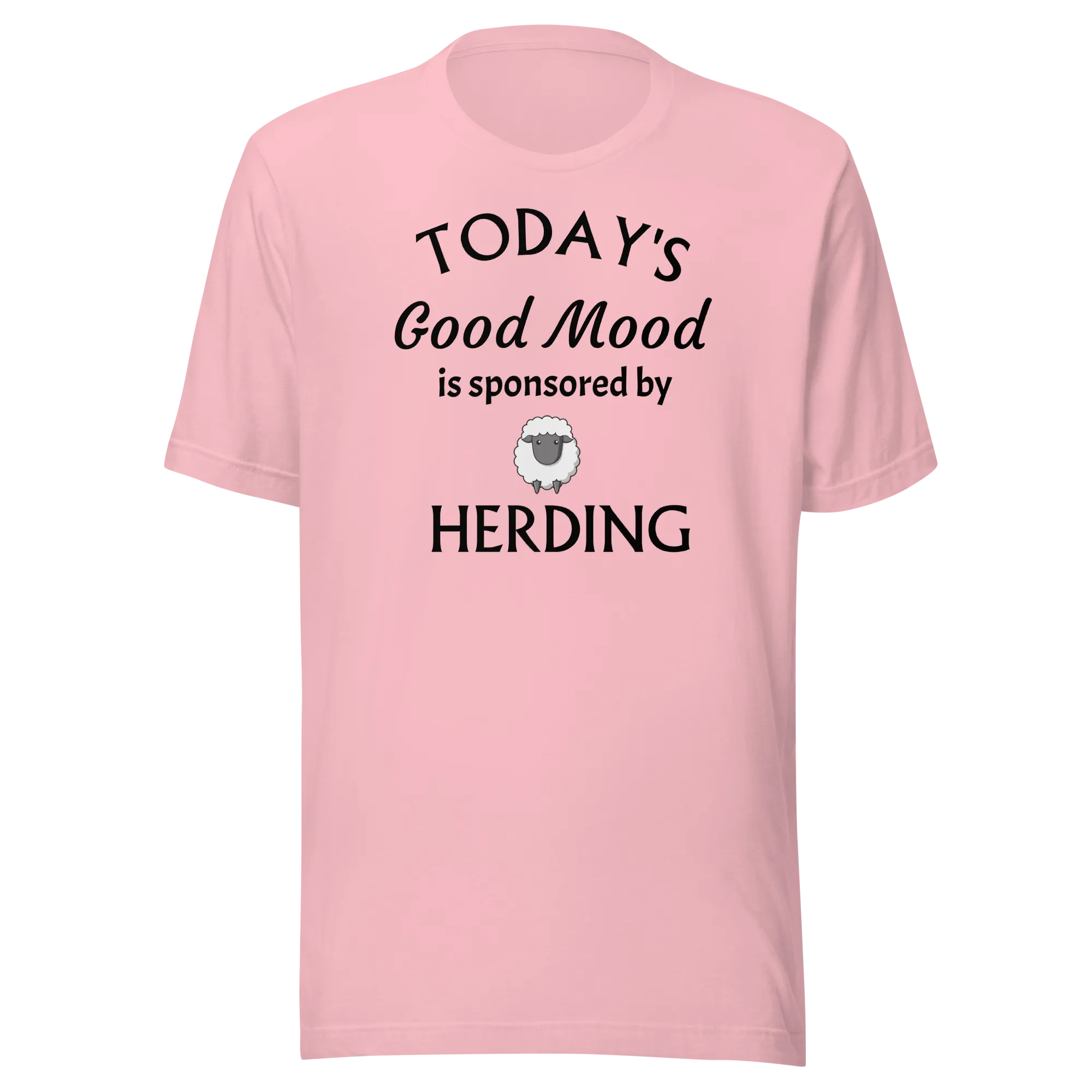 Good Mood by Sheep Herding T-Shirts - Light
